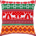Christmas Cheer — Embroidery Kit 16″ × 16″ by Brvsk