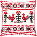Family Amulet — Embroidery Kit 16″ × 16″ by Brvsk