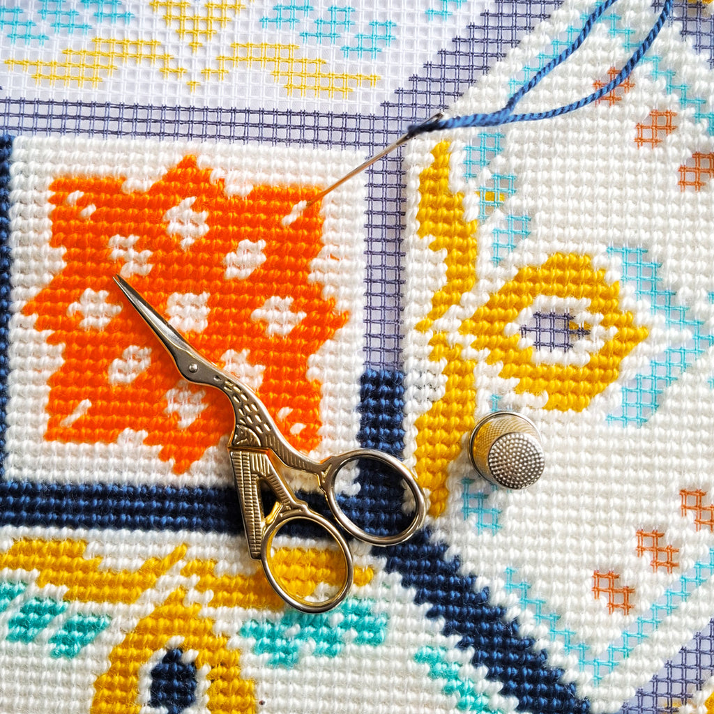 Daylight Clarity — Needlepoint Kit 16″ × 16″ by Brvsk