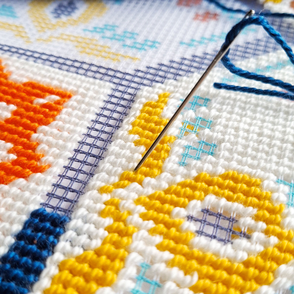 Daylight Clarity — Needlepoint Kit 16″ × 16″ by Brvsk