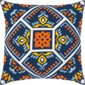 Night Depths — Stamped Cross Stitch Kit 16″ × 16″ by Brvsk