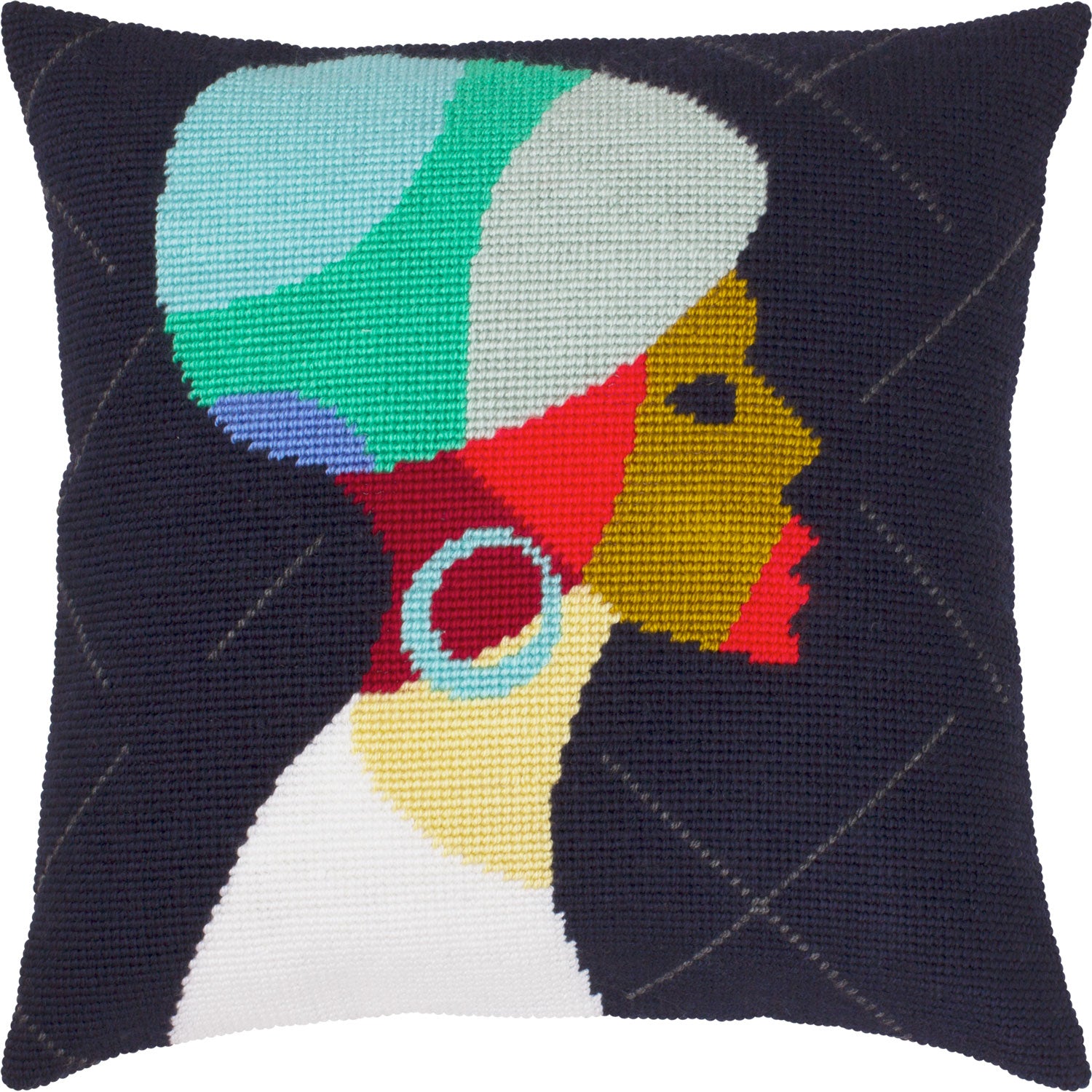 Dignity — Stamped Cross Stitch Kit 16″ × 16″ by Brvsk