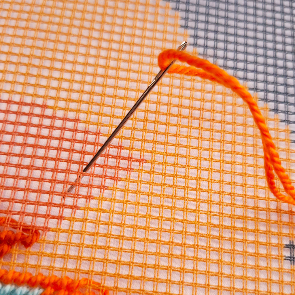 Temptation — Needlepoint Kit 16″ × 16″ by Brvsk