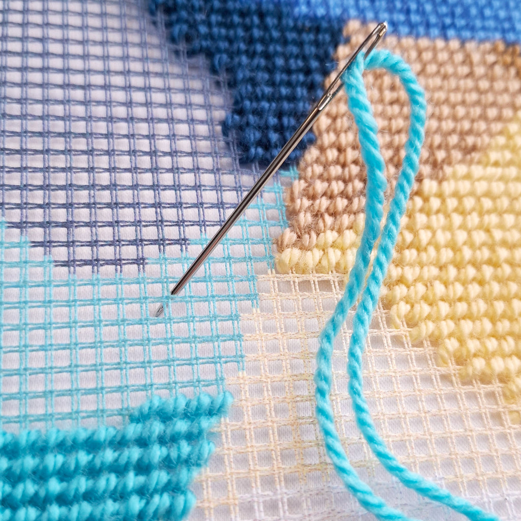 Balance — Embroidery Kit 16″ × 16″ by Brvsk