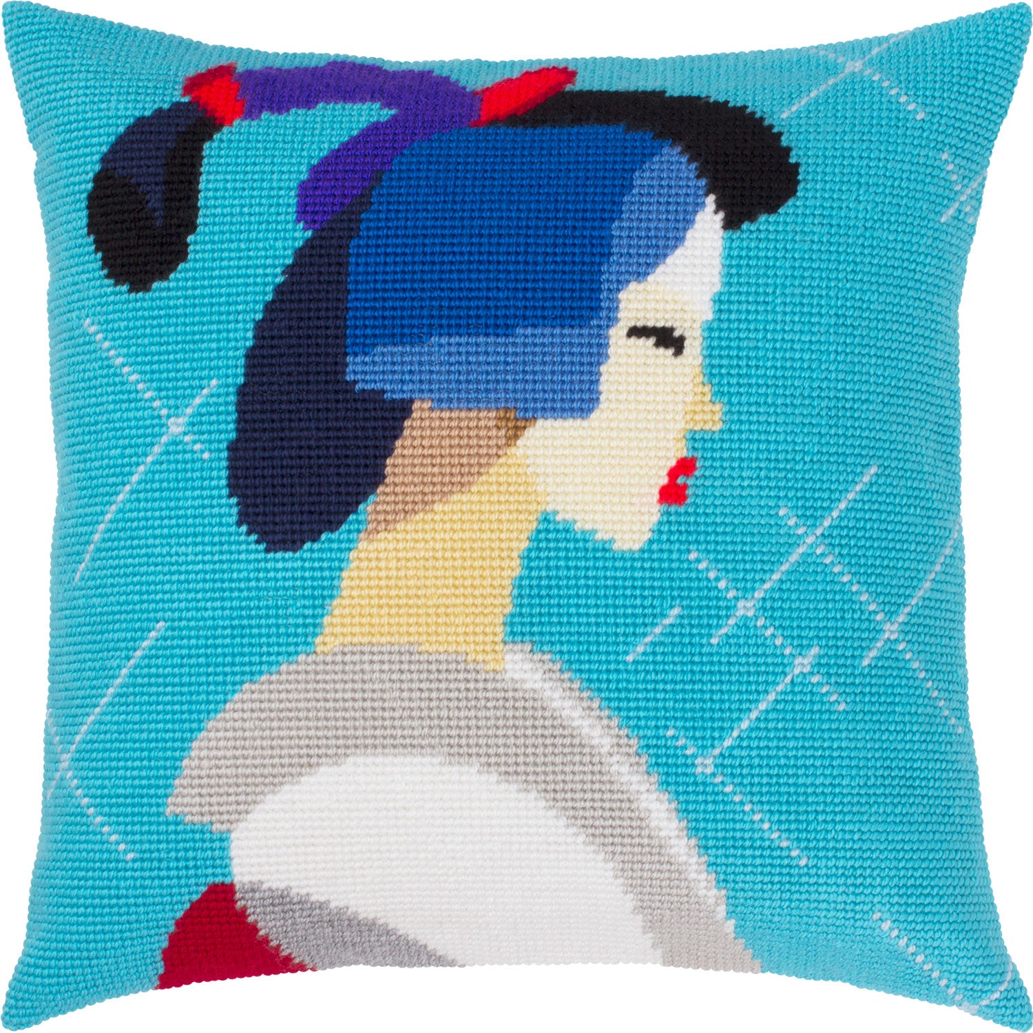 Balance — Embroidery Kit 16″ × 16″ by Brvsk