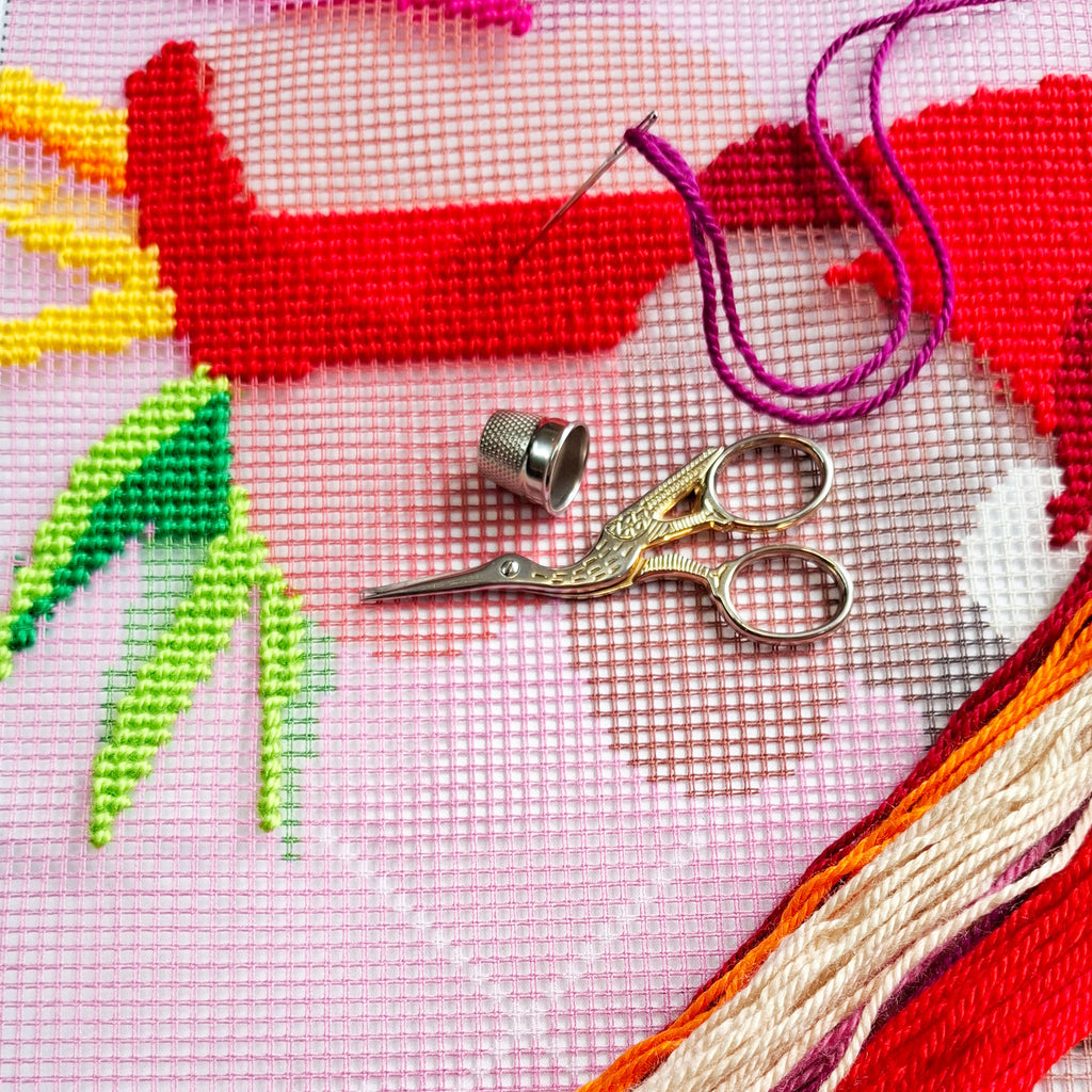 Freedom — Needlepoint Kit 16″ × 16″ by Brvsk