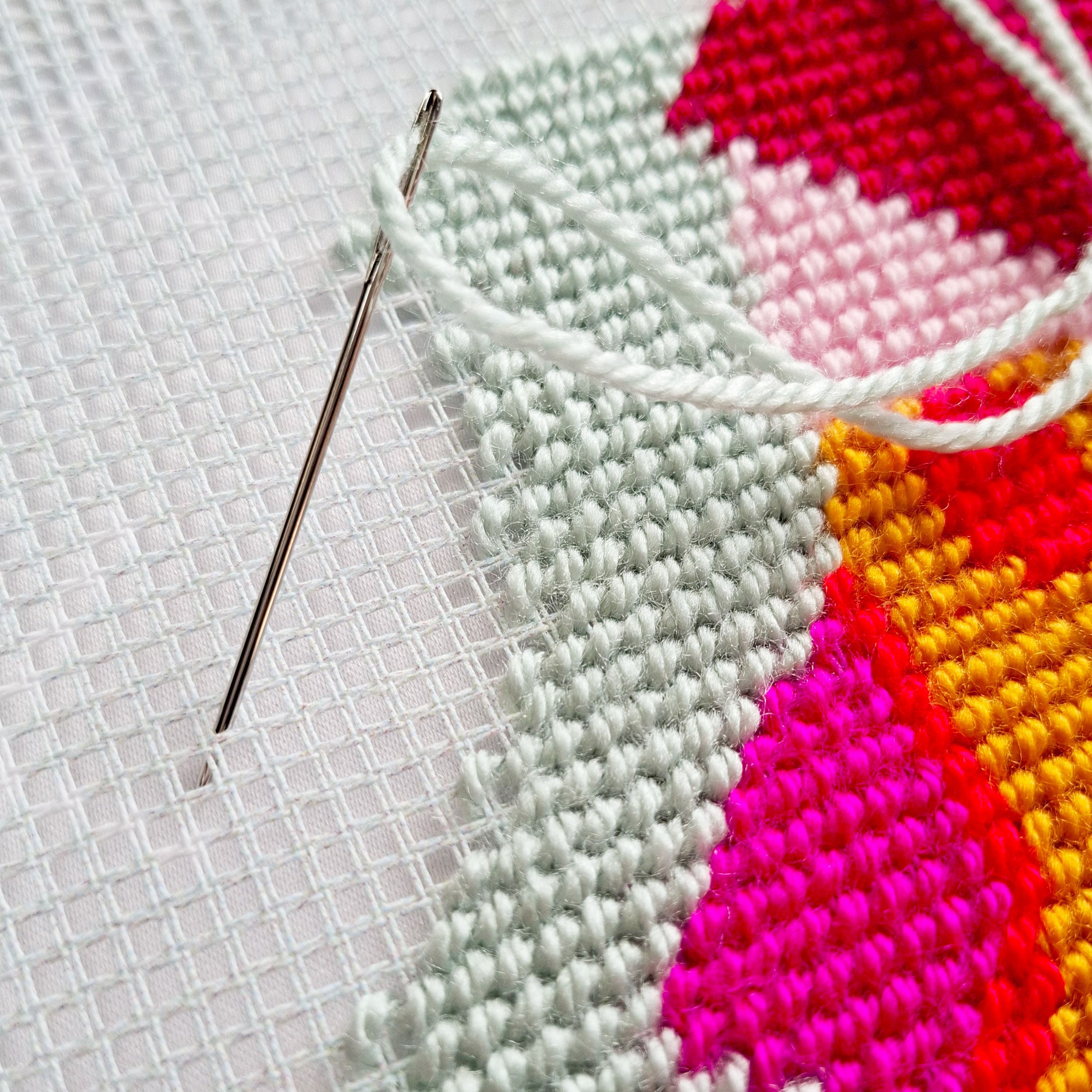Dreaminess — Needlepoint Kit 16″ × 16″ by Brvsk