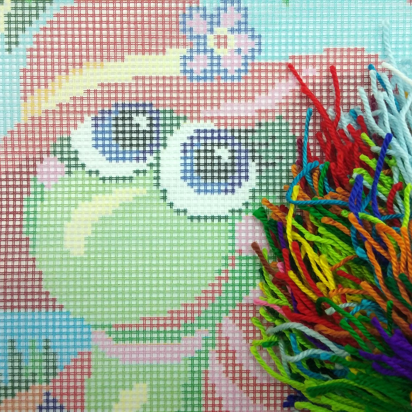 Turtle — Embroidery Kit 16″ × 16″ by Brvsk