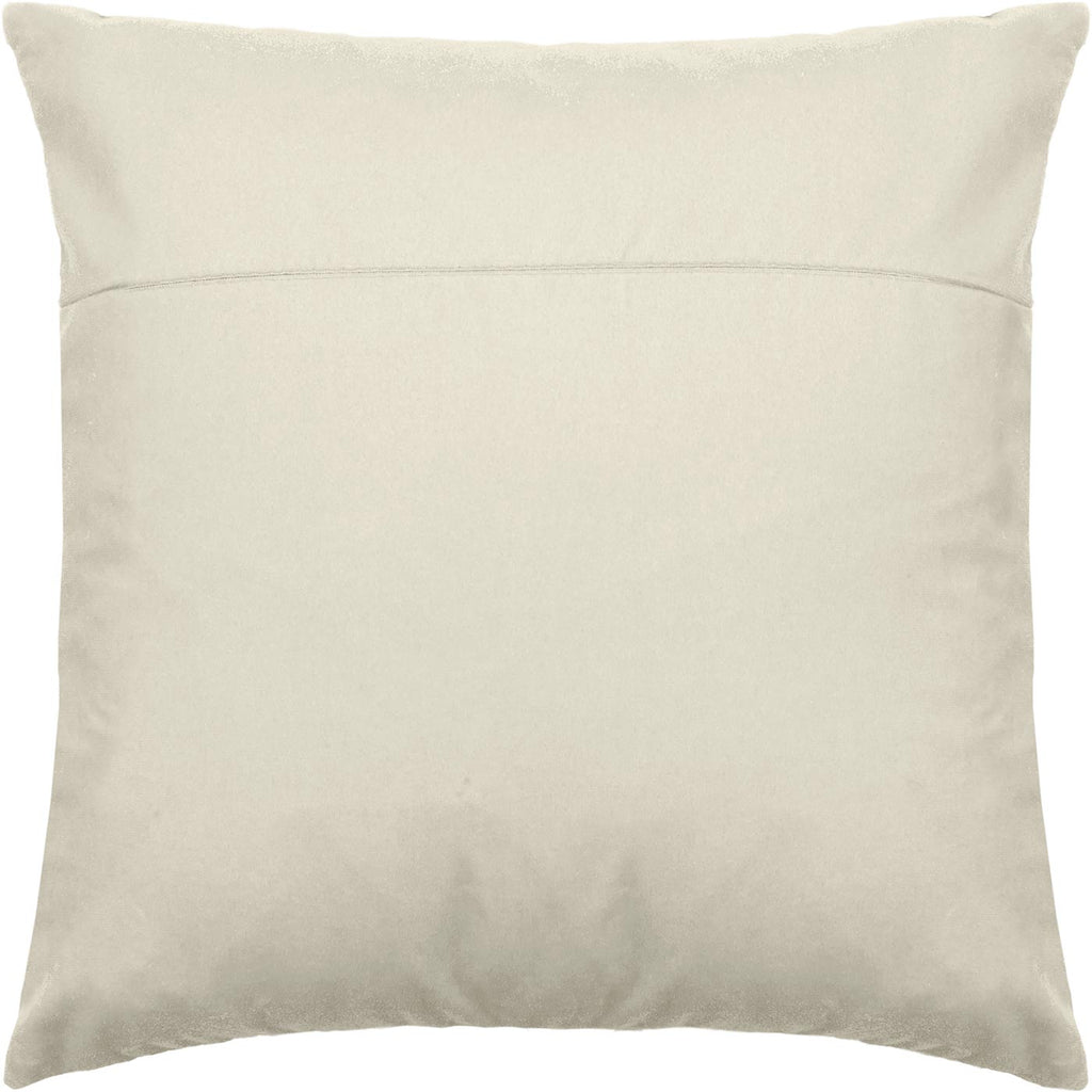 Brvsk Beige. Velvet Backing for Throw Pillow Kits 16 × 16 inches (with Zipper) from Europe