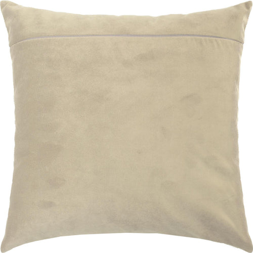 Brvsk Café au Lait. Velvet Backing for Throw Pillow Kits 16 × 16 inches (with Zipper) from Europe