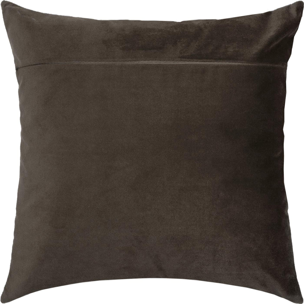 Brvsk Coffee. Velvet Backing for Throw Pillow Kits 16 × 16 inches (with Zipper) from Europe