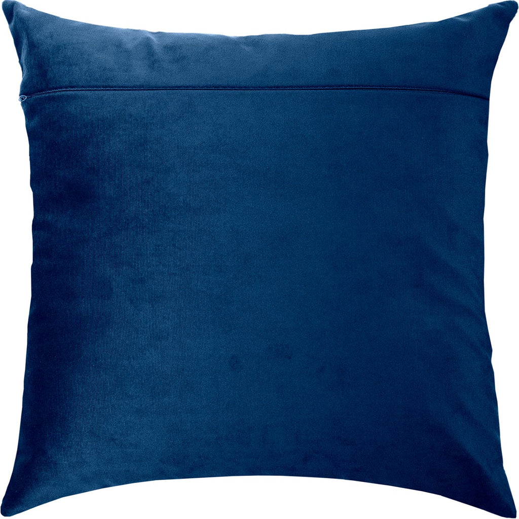 Brvsk Ultramarine. Velvet Backing for Throw Pillow Kits 16 × 16 inches (with Zipper) from Europe