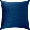 Brvsk Ultramarine. Velvet Backing for Throw Pillow Kits 16 × 16 inches (with Zipper) from Europe