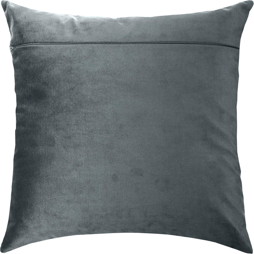 Brvsk Smoke. Velvet Backing for Throw Pillow Kits 16 × 16 inches (with Zipper) from Europe