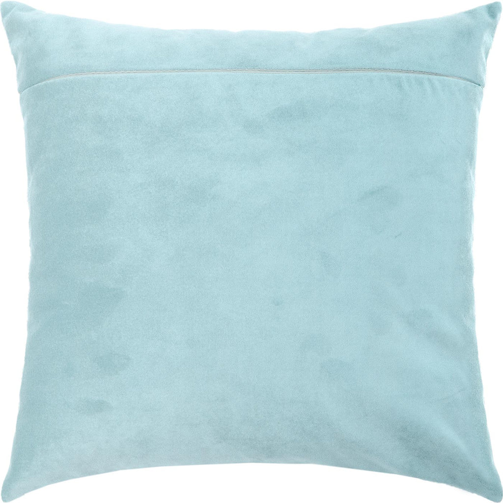 Brvsk Blue Sky. Velvet Backing for Throw Pillow Kits 16 × 16 inches (with Zipper) from Europe